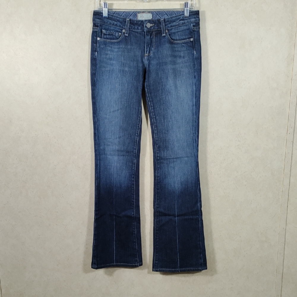 5120 Paige Premium Denim Laurel Canyon boot cut jeans 27